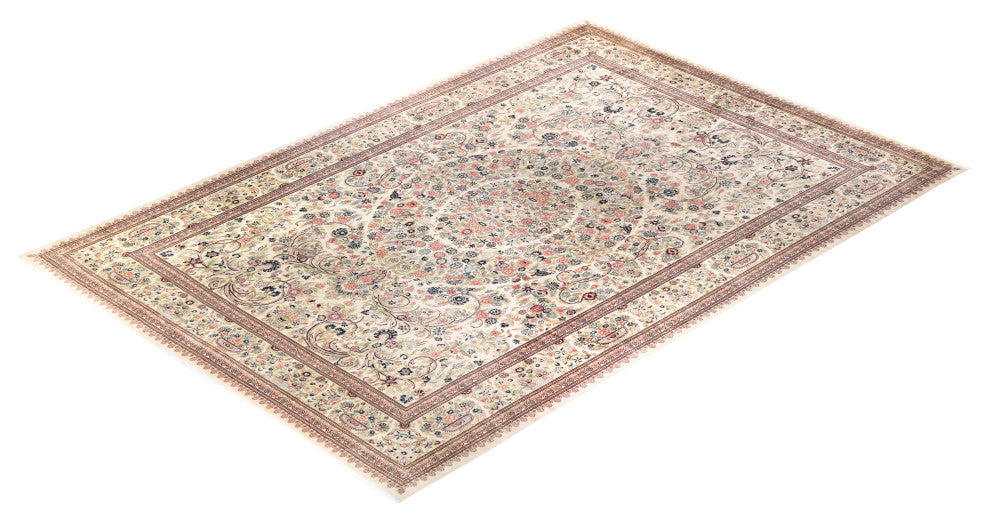 Mogul, One-of-a-Kind Hand-Knotted Area Rug Ivory, 12' 0" x 18' 7"