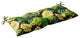 Tropique Green Wrought Iron Loveseat Cushion