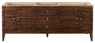 Linear 72" Vanity, Mid Century Walnut