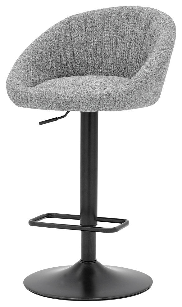 Watson KD Fabric Gaslift Swivel Bar Stool