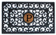 Rubber Monogram Doormat 18"x30", Letter P