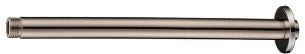 Dawn 13" Shower Arm and Flange, Brushed Nickel