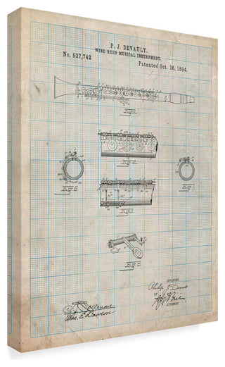 "Clarinet" by Cole Borders, Canvas Art, 24"x18"