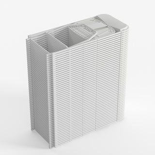 White Plastic Folding Chair