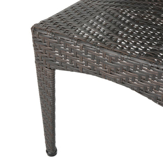 GDF Studio Solana Outdoor Wicker Chairs, Set of 2