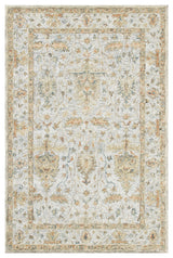 Ox Bay Vin Mel Abstract Hand-Tufted Area Rug, Silver/Tan, 9' x 12'