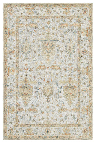 Ox Bay Vin Mel Abstract Hand-Tufted Area Rug, Silver/Tan, 9' x 12'