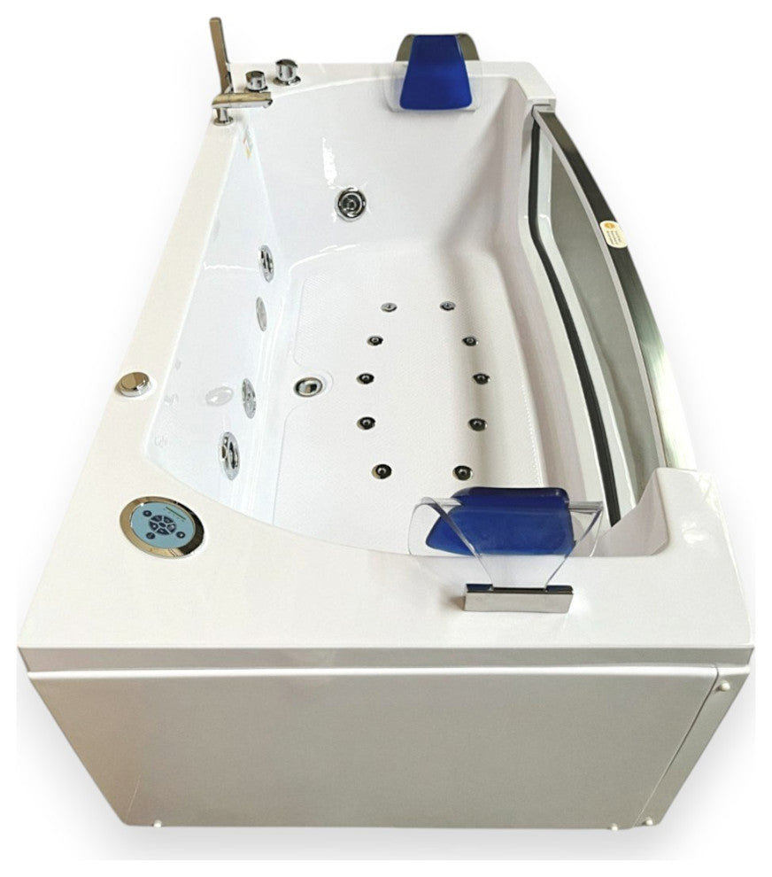 Hot Tub 71"x35" 2-Person Double Pump With Heater, Privilege