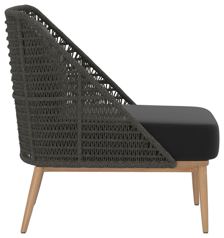 Andria Lounge Chair, Arashi Black