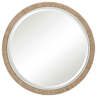 Uttermost Carbet Round Rope Mirror