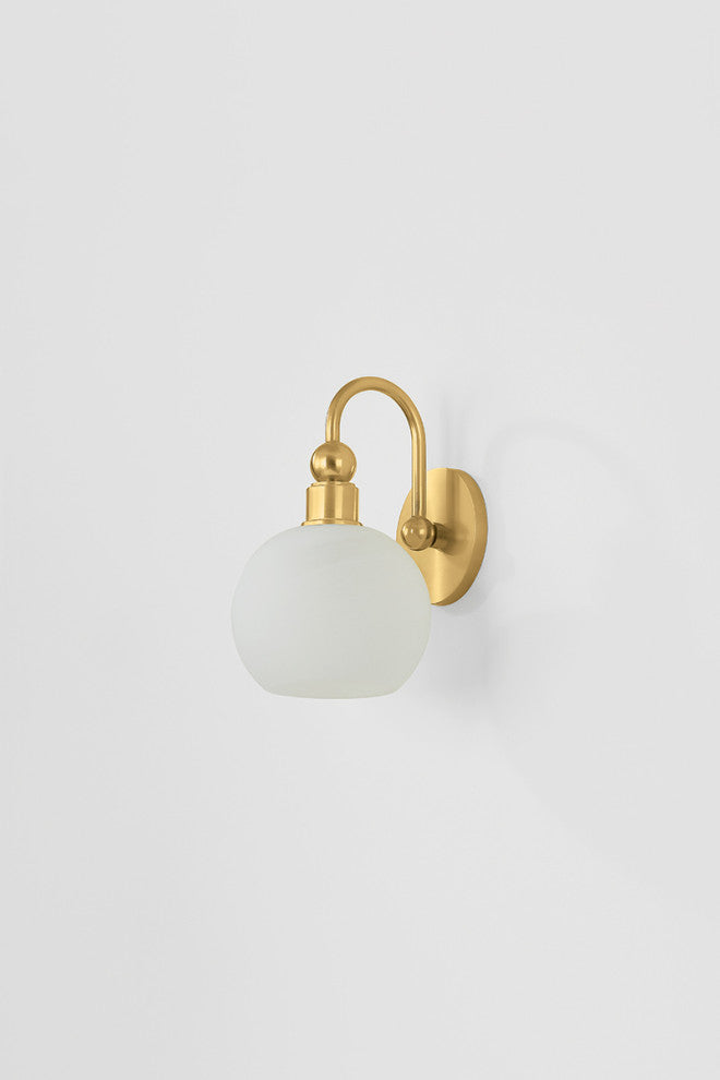 Mitzi Jerica Bath and Vanity Aged Brass