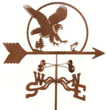 Eagle Weathervane With Garden Mount