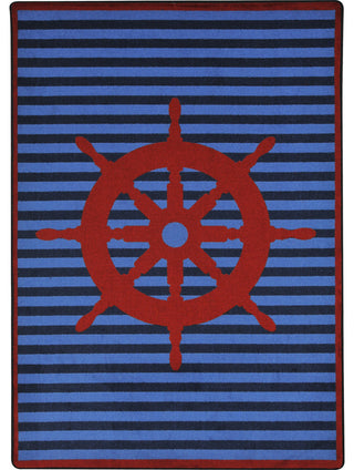 Set Your Course, Red, 3'10"x5'4"