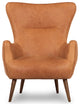Poly and Bark Aida Lounge Chair, Set of 2, Cognac Tan