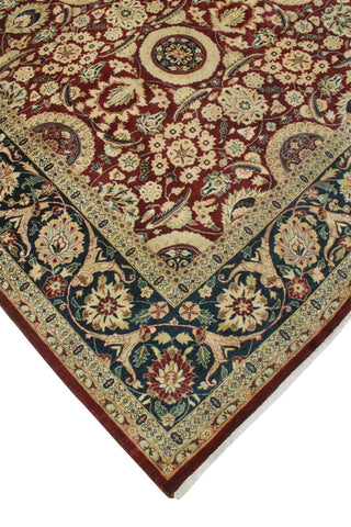 Vegetable-dyed Pak-Persian Ebeki Eggplant/Black Rug, 8'2x9'7