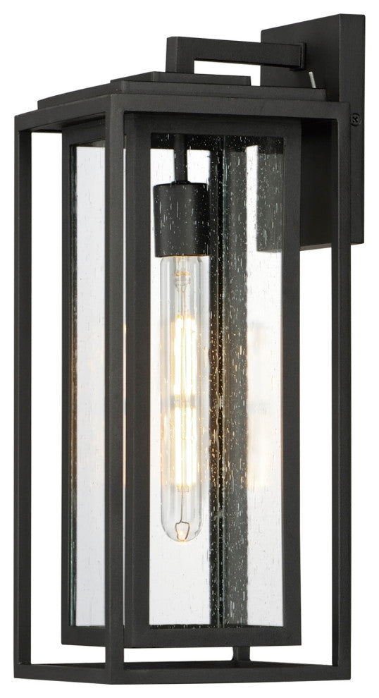 Maxim 3035CD Cabana 18" Tall Outdoor Wall Sconce - Black