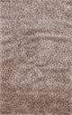Champagne Plush Shaggy Oriental Area Rug Hand-tufted Carpet 5x7