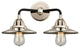 Innovations 288-2W-BPN-M1-PN 2-Light Bath Vanity Light, Black Polished Nickel