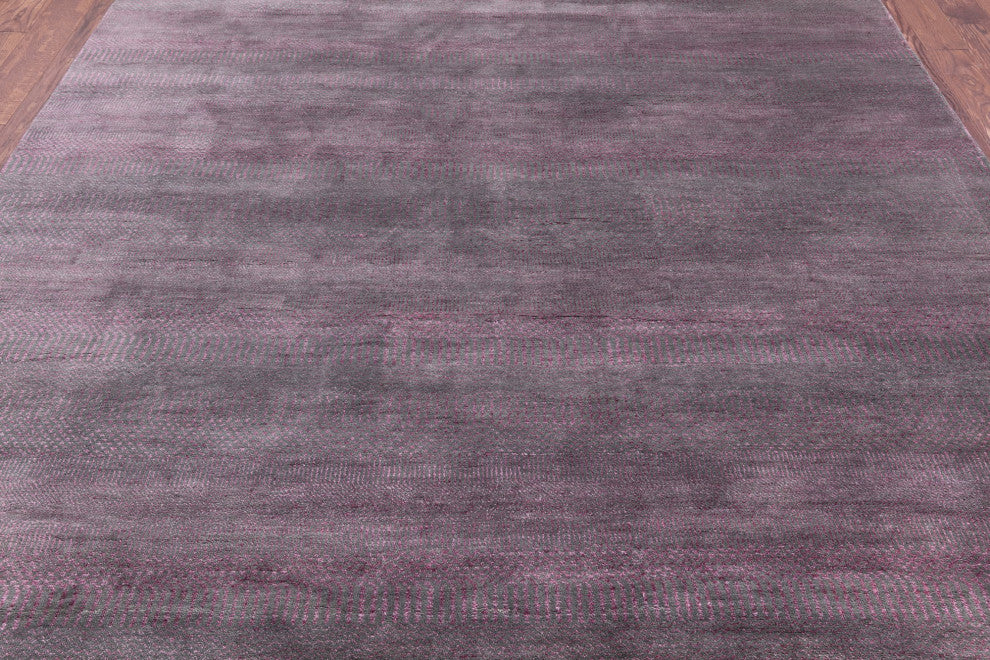 Savannah Grass Wool and Silk Handmade Rug 8' 0" X 10' 3" Q11437