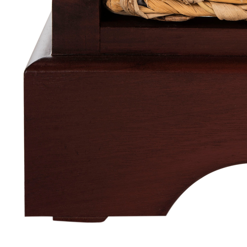 Safavieh Carrie Side Storage Side Table, Red