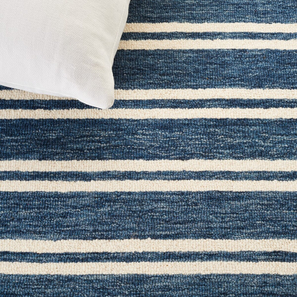 Safavieh Lauren Ralph Lauren Collection LRL6704 Rug, Blue/Ivory, 6' Square