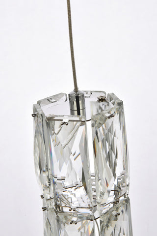 Home Living 42" LED Chandelier, Chrome