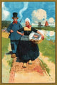 Sunlight Soap - Dutch Couple - Canvas Poster 20" x 30"