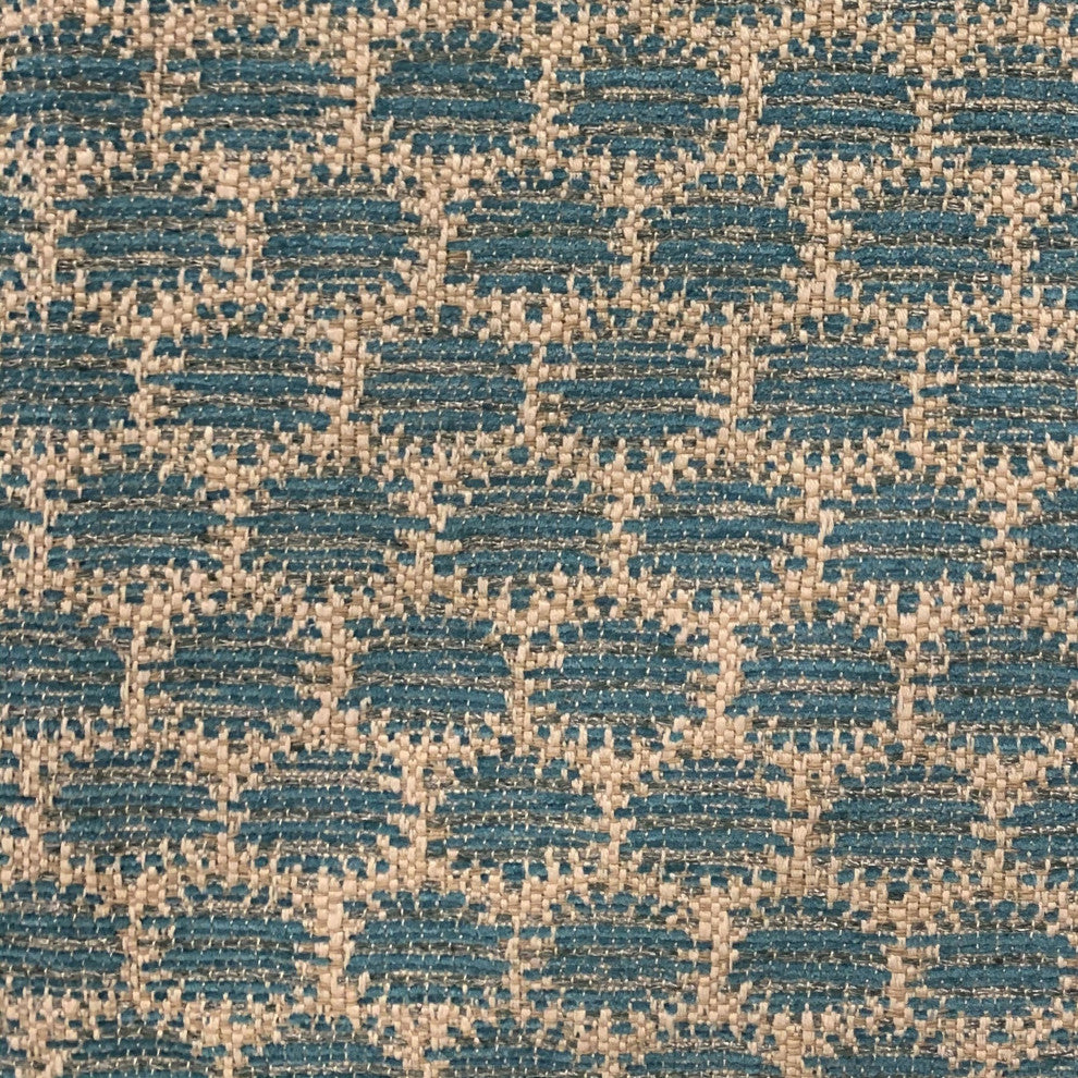 Plutus Blue Eyelashes Dot Luxury Throw Pillow, 16"x16"