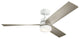 Kichler 300275WH 52"Ceiling Fan, White Finish
