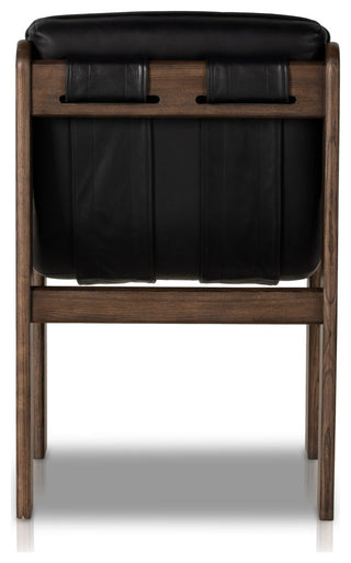 Halston Dining Armchair Heirloom Black, Terra Brown Ash