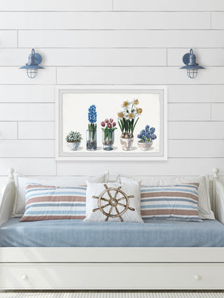 "Bloom Like a Flower" Framed Painting Print, 18x12
