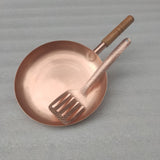 10x1.5" Round Plain Copper Pan with Spatula