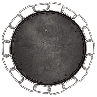 Varaluz 444MI30 Chains of Love 30" Diameter Circular Steel Framed - Matte Black