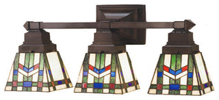 Meyda Lighting 31248 20" Wide Prairie Wheat 3 Light Vanity Light