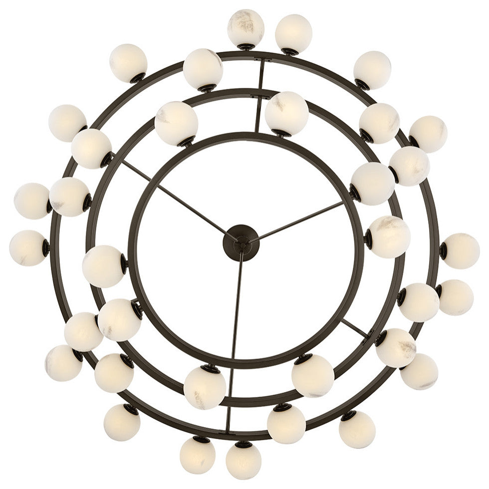 Fredrick Ramond Selene Chandelier, Black Oxide, Extra Large