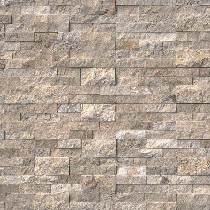 Sample Swatch Of  Philadelphia Travertine 6x24 Ledger Panel