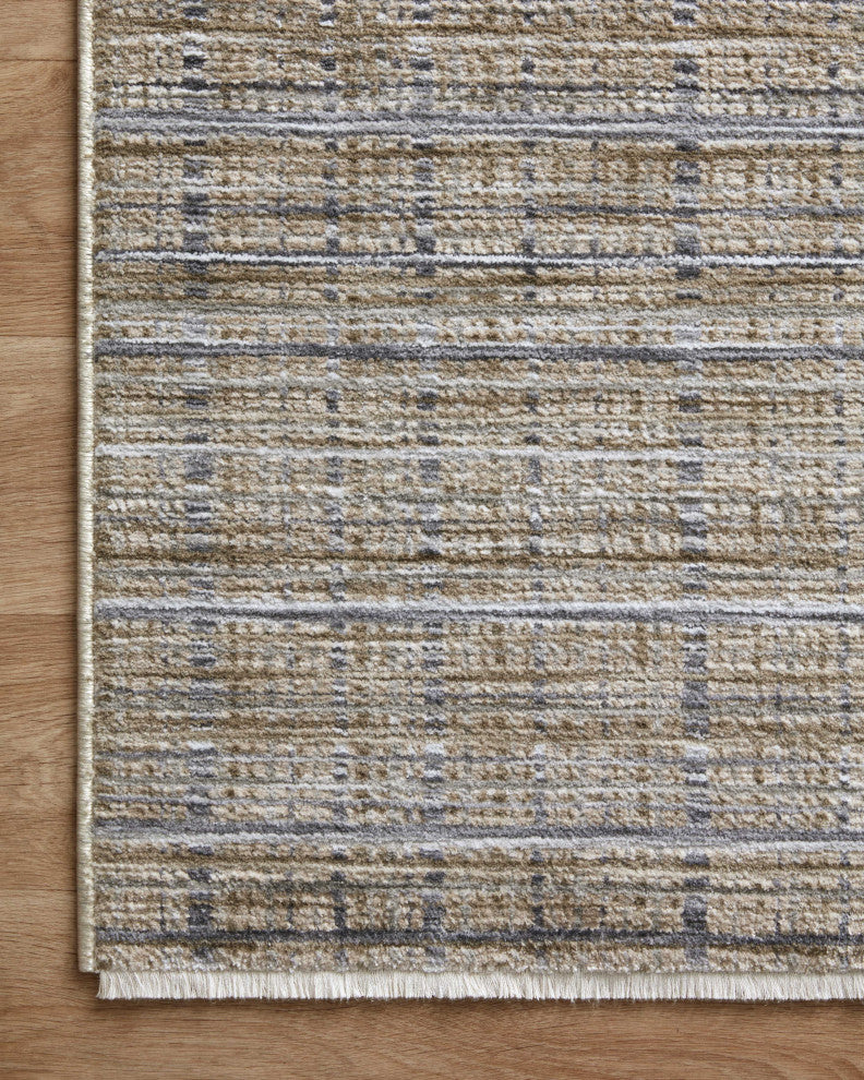 Loloi Soho Pebble/Charcoal 18"x18" Sample Rug