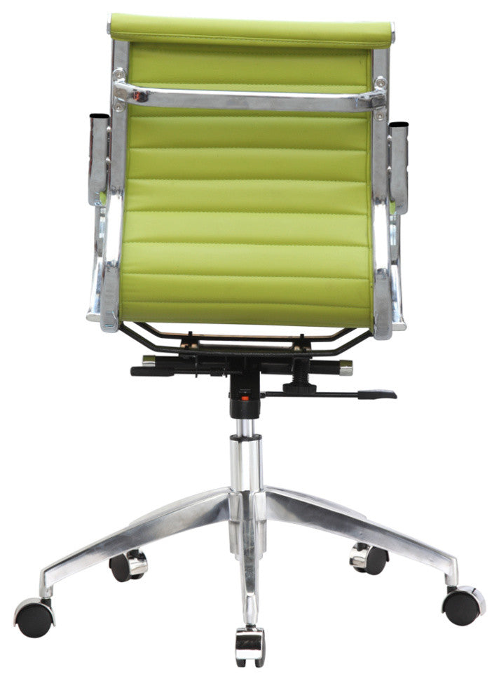 Modern Classics Twist Office Chair Mid Back, Green