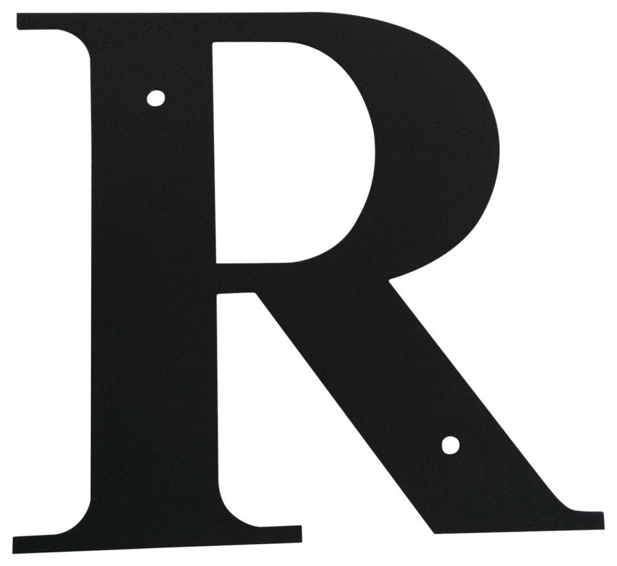 Decorative Letter, Large, R