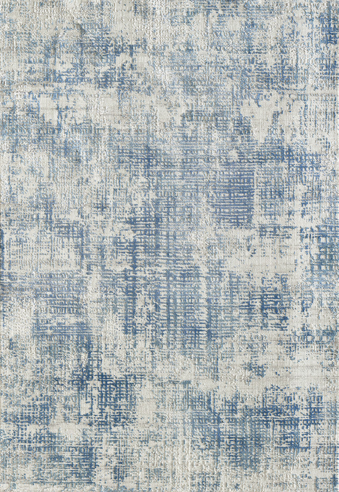 Quartz 27035-150 Area Rug, Blue, 3'11"X5'7"