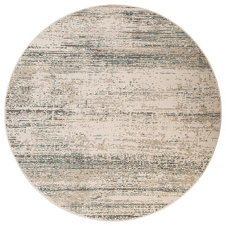 Alpine Grace Area Rug, Ivory, 7'10" x 7'10"R, Striped