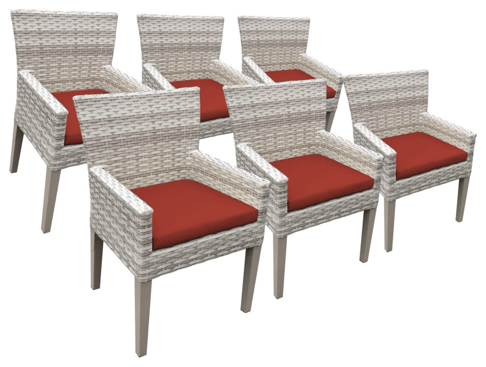 6 Fairmont Dining Chairs With Arms