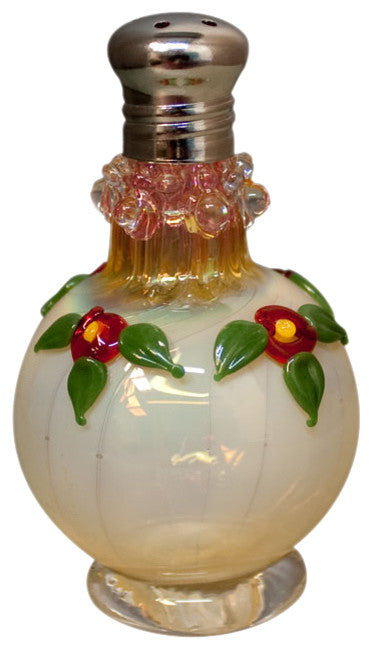Applique Victorian Salt and Pepper Shaker Set