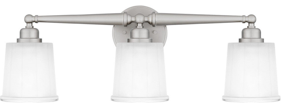 Cecilia 3-Light Bath, Brushed Nickel