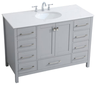 Isabel Grey 48" Single Sink Bathroom Vanity