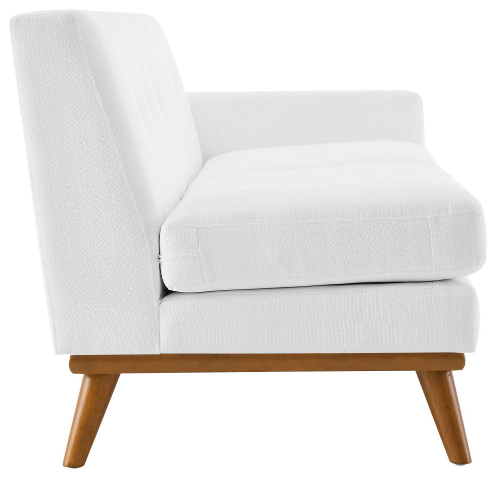 Sectional Sofa Set, Fabric, White, Modern, Living Lounge Hotel Lobby Hospitality