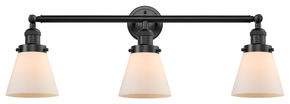Innovations Lighting 205-Ob-G61-Led 3 Light Dimmable Led Bathroom Fixture