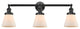 Innovations Lighting 205-Ob-G61-Led 3 Light Dimmable Led Bathroom Fixture