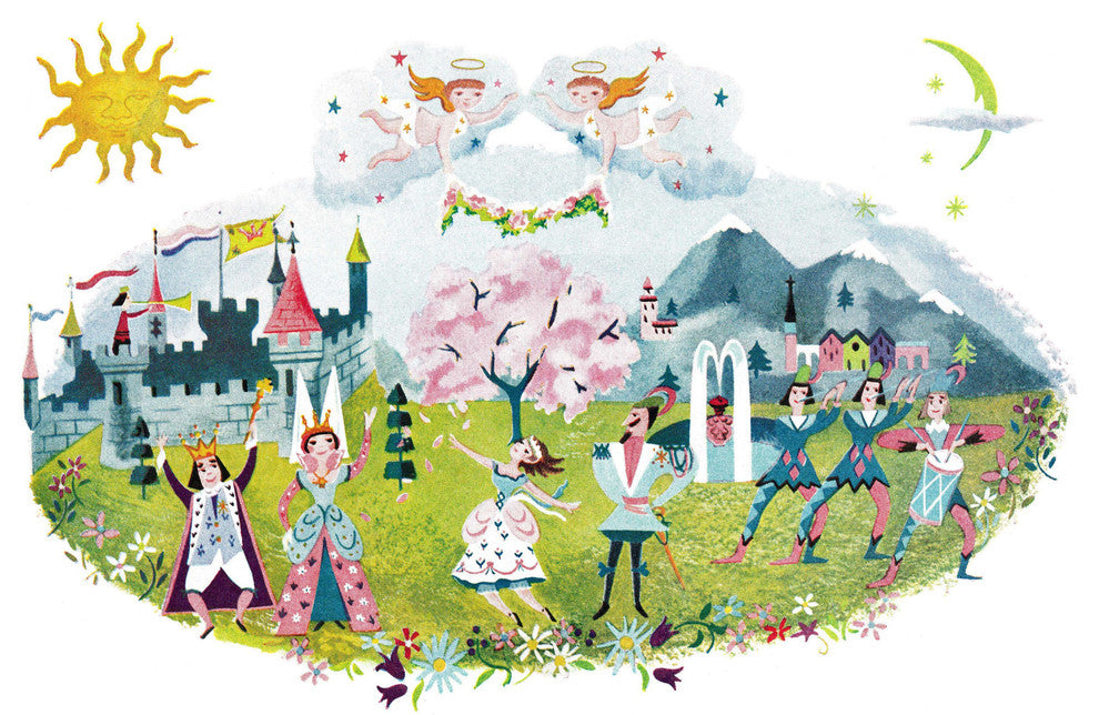 "Dreamland" Painting Print on Canvas by Curtis