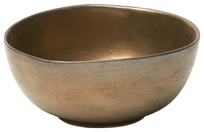 Jacqueline Antiqued Stoneware Cereal/Ice Cream Bowls, Set of 4